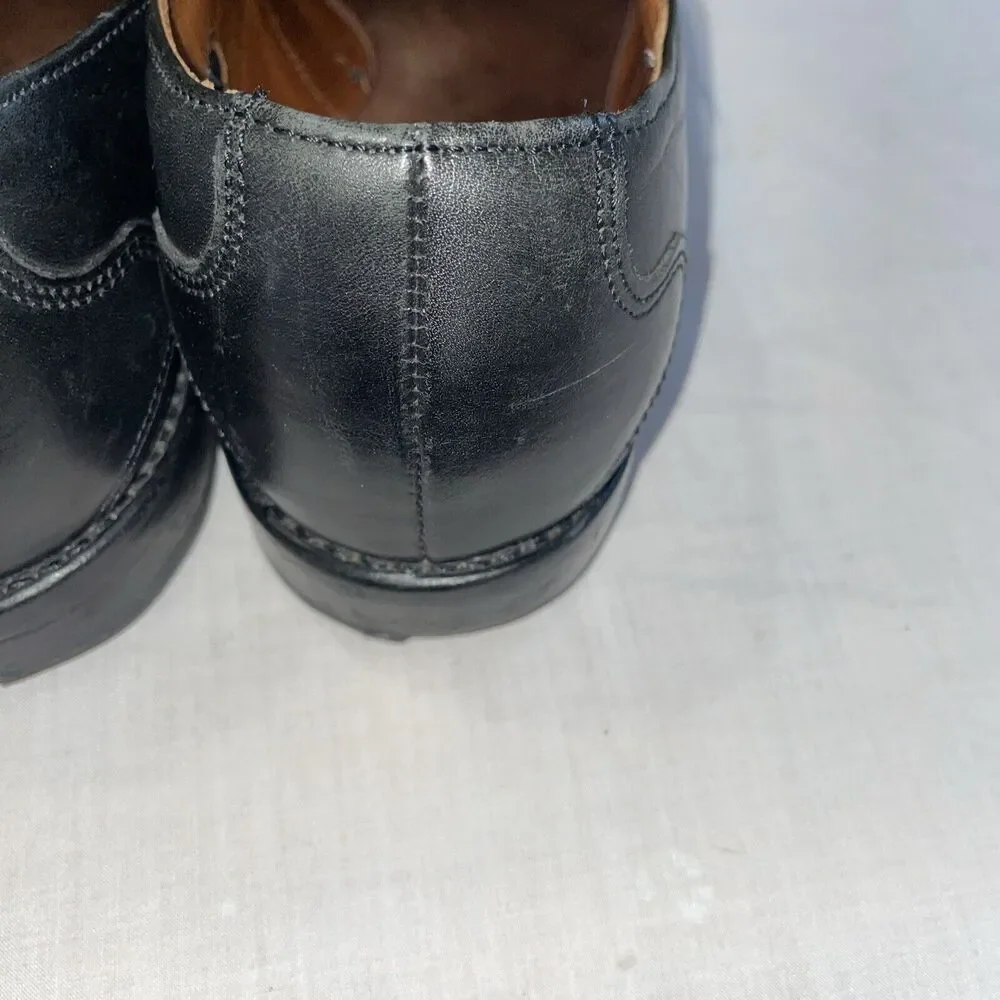 Allen Edmonds Cortland Men’s Captoe Dress Shoes Size 9 M Black Leather Oxford